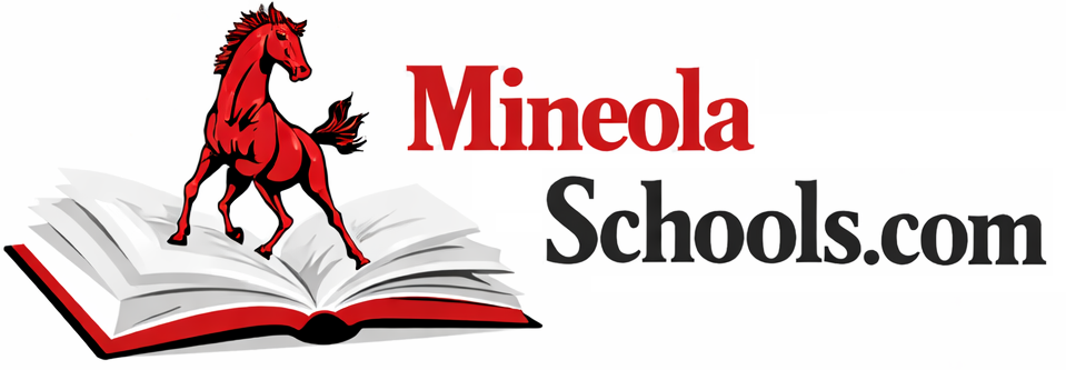 MineolaSchools.com Logo